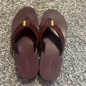 Tory Burch Retro Flip Flops size 8